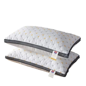 Soft Luxury Hotel Pillow Core Custom Size Quilting Polyester Fiber Filled Ergonomic Anti-Bacteria Neck Pillow Bed