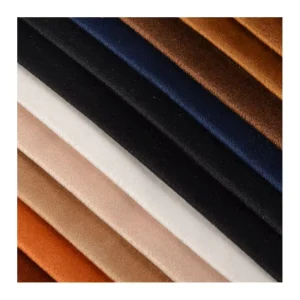 Soft Multicolor Polyester Velvet Velour Fabric for Clothing Velvet