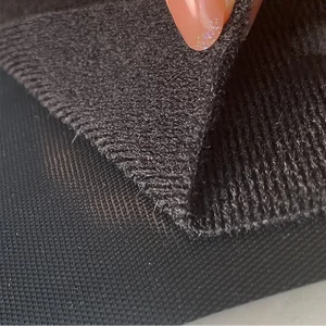 Soft Nylon Velvet Loop Fabric 56MM Knitted For Garment & Textile Applications