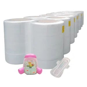 Soft Perforated Breathable Top Sheet Hydrophilic Nonwoven Fabric for Baby Diaper Sanitary Napkin with Embossed Surface