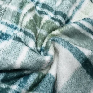 Soft Plaid Flannel Fleece Throw Blanket