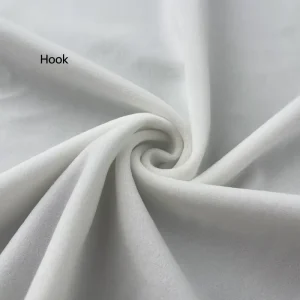 Soft Silent Hook And Loop Fabric For Babt Clothing Diapers Swaddles Bibs Peel And Stick Noise free Fabric