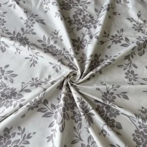 Soft Skin friendly Woven Twill Floral Print Besheet 100% Polyester Microfiber Fabric for Home Bedroom Bedding and Curtain