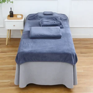 Soft Spa Towel Custom Embroidered Bed Wrap Esthetician Cosmetologist Quick Dry Absorbent No Lint Bath Towel