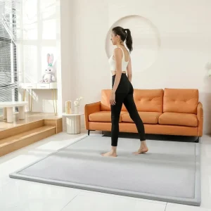 Soft Thick Non Slip Yoga Exercise Rug Memory Foam Tatami Mat Modern Coral Velvet Area Rug Kids Baby Foam Play Mat