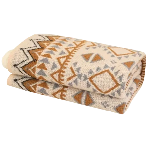 Soft Throw Blanket Knitted Blanket Thick Knitted Warm Comfy for Sofa Couch Bed Baby Nursery 100x130cm 3 Color Asst. Blankets