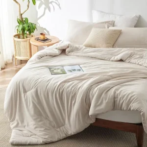 Soft Touch All Weather Bedding Collection 3 Pieces Queen Comforter Set Complete Bed Linens With Two Pillow Shams