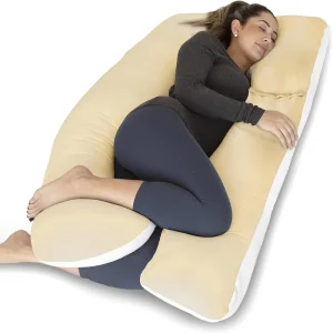 Soft U Shaped Full Body Maternity Pillow Removable Animal Cover Nursing Pregnancy Pillow for Comfortable Massage for Pregnant