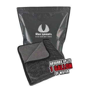 Soft and Absorbent 600 850 GSM Microfiber Car Cleaning Towel for Safe Wash and Polish Microfiber Towel Custom Logo