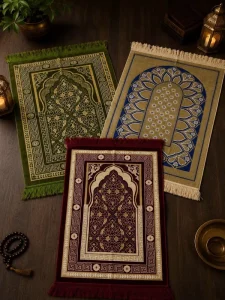 Soft and Thick Turkish Prayer Rug Islamic Prayer Rug Muslim Prayer Rug