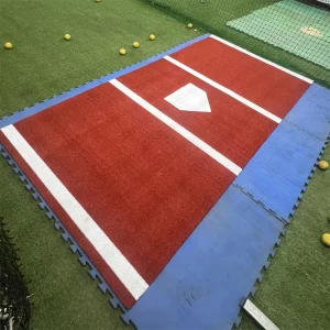 Softball Hitting Batting Mat Baseball Green Carpet Artificial Grass Mat for Indoor Outdoor Training