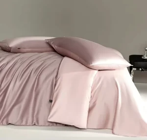 Solid Color 100% Lyocell Woven Modern Style Luxury Bedding Set 300tc Thread Count Skin Friendly