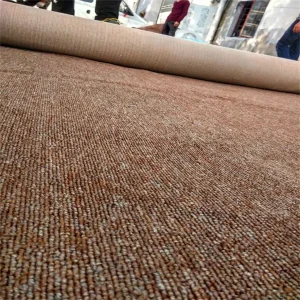 Solid Color 100% Polypropylene Office Living Room Carpet Loop Pile Non-Slip Durable Waterproof Stain Resistant Modern Style