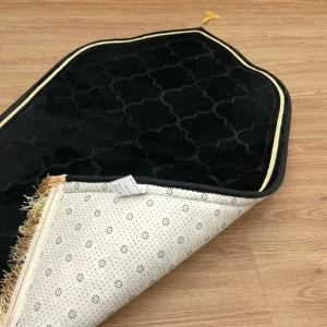 Solid Color Islamic Prayer Mat Muslim Prayer Rug Fast Delivery OEM