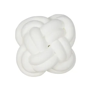 Solid Color Living Room Decorative Knot Ball Pillows Round Throw Pillow Cushion Home Decoration Plush Knot Ball Pillow