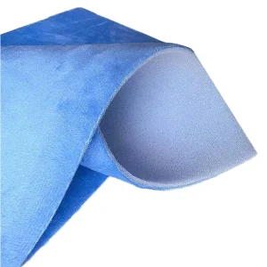 Solid Color Plush Velvet Fabric Composite Sponge Material Soft Textile for Home Decor Custom