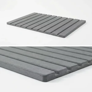 Solid Pattern Stone Bathroom Drying Mats Fast Drying Diatomaceous Earth Mat and Can Be Customized