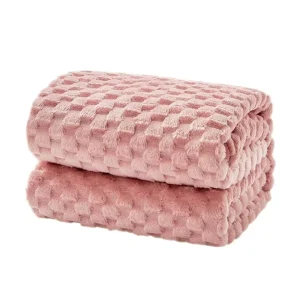 Solid Tortoise Shell Jacquard Flannel Throw Blanket Soft Anti-pilling Sofa Bed Cover All Season Home Use