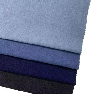 Solid colour 16 Yarn Denim Fabric Trousers Shirts Jackets Skirts Cotton Polyester Spandex Stretch Denim Fabric