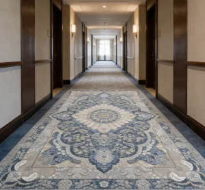 Solution Dyed Nylon Broadloom Carpet Wall to Wall Wear Resistant Hotel Airport VIP Lounge Carpet Roll