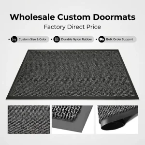 Solution Dyed Nylon Entrance Mat Machine Washable Doormat Doormat for Mall Shop Industrial Commercial Floor Mat