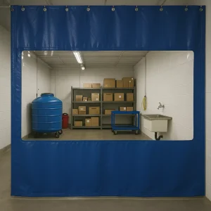 Soundproof Car Wash Curtain PVC Curtain Clear Panel Industrial Plastic Curtains for Terrace