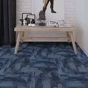 Soundproof Modern Puzzle Pattern Carpet Tiles Modular Carpet 50×50 for Pet Friendly Cushioned