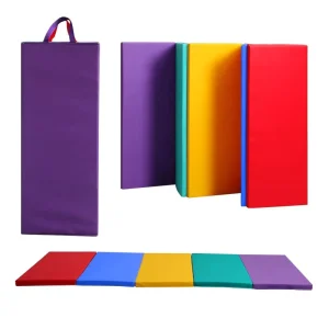 Source China Manufacturer Supplied Non Slip Foldable EPE Five Fold Mat for Dance Sports Yoga Gymnastics Training for Sit Ups