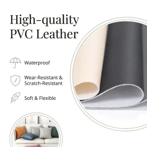 Source Factory Direct PVC Leathers Manufacturers Scratch Resistant Pillow Chair Use