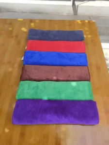 Source Factory Multi color Knitted Microfiber Custom logo Quick dry Gym Sports Towel