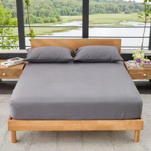 Source Factory on E-commerce Platform Queen Size Conductive Organic Cotton Fabric Anti-fatigue Grounding Fitted Sheet