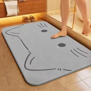 Space Saving U Shaped Contour Bath Carpets Set With Toilet Lid Cover Non Slip Soft Bathroom Floor Mats