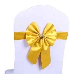 Spandex Chair Cover Sash Bands Wedding Banquet Use Chair Cover Bands
