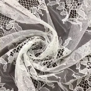 Special Lace Fabric with Embroidery for Wedding Dress Accessory