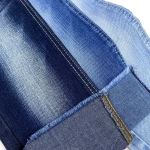 Special Twill Indigo Stretch Blue Cotton 2% Spandex 10.6oz Denim Fabric