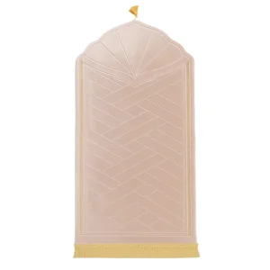 Sponge Embossed Prayer Pad Special Shape Prayer Mat Muslim Sponge Sajadah High Quality Worship Prayer Mats