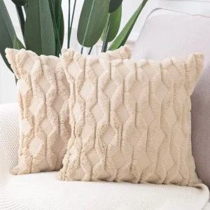 Spring New Embroidered Throw Pillows with a Sweet Cream Style Are Suitable for Use in the Living Room Sofa and Bedroom