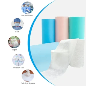 Spunbond Polypropylene Non Woven Fabric Roll Breathable Anti Static Facial Mask Inner Lining Factory Direct SSSS