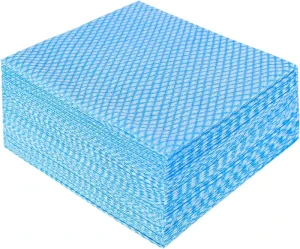 Spunlace Cotton Bamboo Nonwoven Banana Fiber Viscose Polyester Fabrics Rolls Wet Tissue for Kitchen Wet Wipes