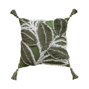 Square Boho Tufted Polyester Cushion Cover Pillow Case Home Decor Hotel Sofa Geometric Print Pattern Hospital