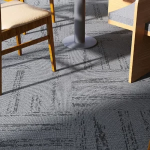 Square Carpet Tiles Flooring On Site Material Inspection Surface Carpet Tiles for Dining Room