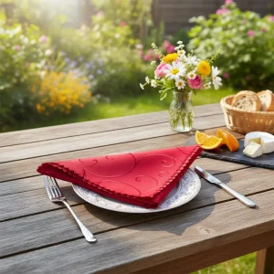 Square Cloth Napkins Colorful Decoration Satin Naplin for Restaurant Wedding Hotel Party Banquet Kitchen