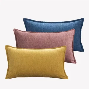 Square Letter NeedlePoint 100% Lint Filled Comfortable Outdoor Sofa NeedlePoint Pillow