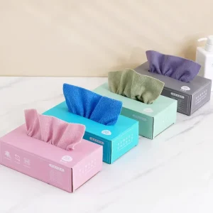 Square Microfiber Kitchen Cleaning Towel Super Absorbent Eco Friendly Customizable Size