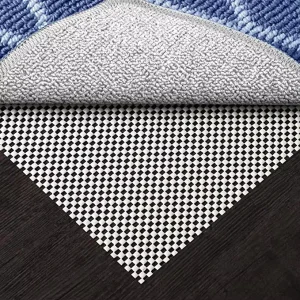 Square White Mesh Rug Pad Non Slip Carpet Padding Home Rugs Mat Grip Underlay Gripper Anti Slip