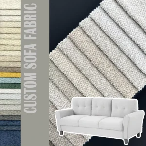 Stain Resistant Fireproof Sofa Fabric Soft Tech Cloth Anti-pilling Upholstery Fabric Washable