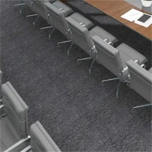 Stain Resistant Loop Pile Carpet Wall to Wall Custom Design for Hotel Guest Room Office and Home Dining Area
