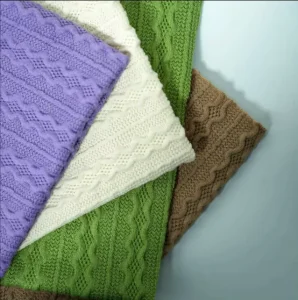Stain resistant Knitted Jacquard Fabric for Curtain Manufacturers