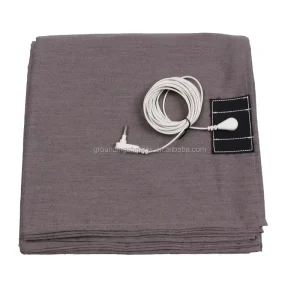 Stainless Steel Fiber Grounding Sheets Conductive Bed Sheet Soft Durable Breathable Anti Static OEM Factory