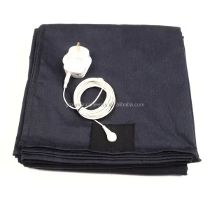 Stainless Steel Grounding Sheets Conductive Bed Sheet Soft Breathable Anti Static Durable OEM Factory
